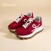 OKIMOZ Casual Running Snakr Dsignr Shos Rtro Chunky Platform Bold Rd Anti Slip Gym Snakrs Outdoor Sport Big_vogvips.com