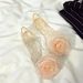 Heli Shark's New Summer Model: Women's Flat-heeled Fashion Sandals With Open Toe, Transparent Sole, Small Rose Design_vogvips.com