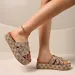 Free Delivery Fashionable Daily Commuting Wearing One Line Of Sponge Cake Slippers Outside_vogvips.com