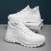 Spring And Autumn Women's One Step Stepping, Fly Weaving, Breathable Couple's Casual Sports Shoes, Men's Shoes_vogvips.com