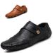 Large Size Leather 38-44/45/46/47 Driving Men's Business Formal Dress Shoes_vogvips.com