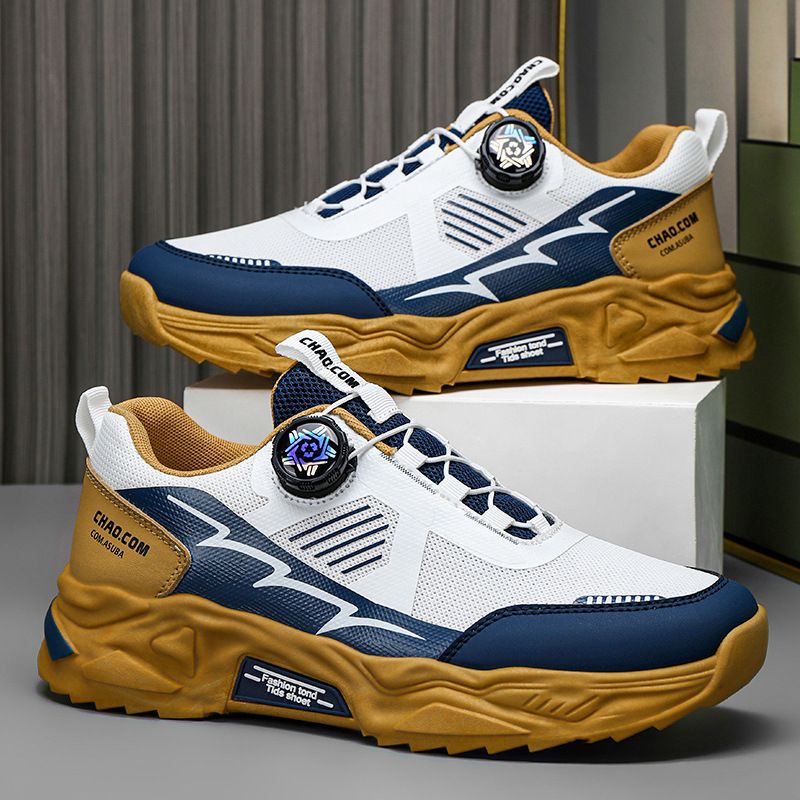 Summer Breathable Men's 2026 New Thick-Soled Mesh Sneakers Stylish Youth Running Casual Sports Shoes For Men_vogvips.com