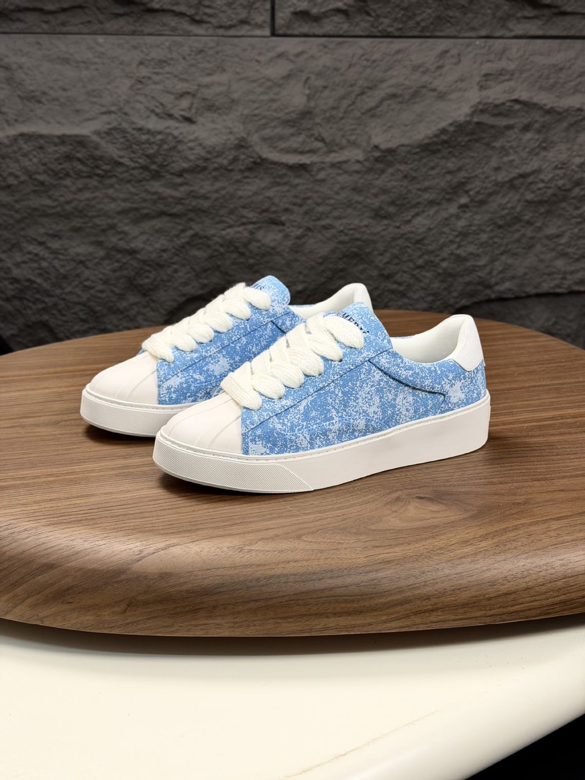 Numeris Men's Low Top Shell Toe Platform Sneakers White Casual Sporty Height Enhancing Fashionable Versatile French High Street Luxury Brand_vogvips.com