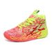 Basketball For Spring, Autumn, And Winter, Mid-High Top, Unisex, Mesh Fabric, Contrasting Colors, Fashionable Couple's_vogvips.com