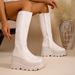 Women's Plus Size Wedge Over The Knee Boots Thick Sole Slimming Fashion Winter New Style_vogvips.com