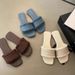 Bohemian Summer Cross Strap Roman Sandals - Soft Sole Open Toe Slide Sandals For Women In Retro Style (Available In Coffee, Denim Blue, Beige)_vogvips.com