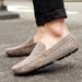 Suede Elegantes Leisure Walk Moccasins Slip On Mens Men Loafers Casual Boat Shoes Handmade Footwear Breathable_vogvips.com