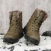Casual Sports Men's Outdoor Warm Cotton Shoes Fashion Snow Boots Outdoor Hiking Shoes Black Velvet_vogvips.com