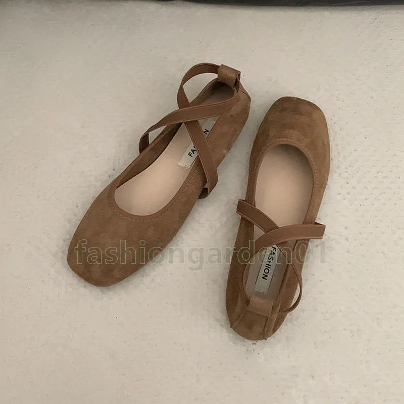 In-Stock Fashionable Pink Ballet Flats For Women, Summer Soft-Soled Mary Jane Shoes To Match Skirts_vogvips.com