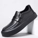 European Warm Series Loafers Men Autumn Winter Slip-On Driving Soft Sole Suede Leather Shoes Black Formal Business Moccasins_vogvips.com