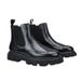 European Warm Series Men's Martin High Top British Brogue Thick Sole Height Increasing Short Autumn Genuine Leather Boots_vogvips.com
