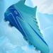 Football shoes Boys and girls new flying woven breathable sports shoes broken nails non-slip_vogvips.com