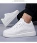 Invisible Inner Heightening Men's Shoes Thick-soled Heightening Shoes Men's Casual Little White Shoes Sports Shoes Board Shoes Round Head_vogvips.com