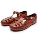 Summer Transparent Crystal Men's Shoes, Fashionable Old-fashioned, Outdoor Wear, Driver's Shoes, Non-slip Casual Daily Versatile_vogvips.com