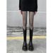 2025 New Women's Long For Petite Figures, Over-the-Knee Thick-Soled Boots, High Heels, Slimming Riding Boots_vogvips.com