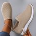 Spring New Women's Fashionable, Breathable, Lightweight, Non-slip, Wear-resistant, Casual Sports Shoes, Flat Shoes_vogvips.com