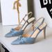 Elegant Satin Bow Pointed-Toe Stiletto Heels For Women - Chic Open Back Dress Shoes For Parties & Special Occasions (Sizes 34-40, Colors Available)_vogvips.com