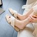 V8-06 Straw Woven Sandals For Women Summer Outdoor New Fairy Bohemian Sandals Vacation Flat Beach Shoes_vogvips.com