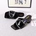 2024 New External Single Square Head Irregular High Heel Instagram Style One Line Water Diamond Fashion Versatile_vogvips.com
