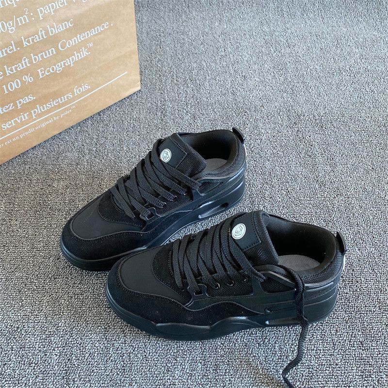 Women's Lightweight Sports Harajuku Sneakers Street Style Trendy Casual Retro Niche Loaf Shoes Versatile Ins_vogvips.com