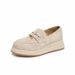 Spring New Marseille Summer Fisherman Loafers Thick Sole Women S Shoes H Aa Same Style As In Mall_vogvips.com