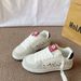 Women's Korean Style Skateboard Shoes Casual Versatile Retro Street Style Autumn Niche Fashion Student American Bread Shoes_vogvips.com