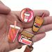 Donut Milk Tea Cute Shoe Flower Shoe Buckle Soft Glue Removable Decorative Buckle_vogvips.com