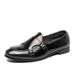 2021 Korean Style Casual Men's Patent Glossy Hair Stylist Four Seasons Large Size Party Trendy Leather Shoes_vogvips.com