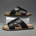 New Men's Slippers For Summer Wear, Fashionable Easy To Step On, Cool And Comfortable, Outdoor Leisure Trend, Beach_vogvips.com