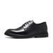 Suitable For All Seasons 2025 Spring New British Style Trendy Wedding Pointed Derby Casual Business Formal Leather Shoes Men 2304-G_vogvips.com