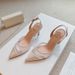 Factory Direct Sale Mesh Black Sandals, Women's Shoes, 2026 Early Autumn New Style, Elegant Pointed-toe High-heeled_vogvips.com