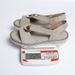 Cross-border Color-blocking Metal Buckle Wedge Sandals For Women, Large Size, Foreign Trade, Elastic Two-strap Back_vogvips.com
