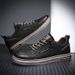 Spring And Autumn 2025 New Casual Leather Men's Flat Youth Versatile Winter Sports White Shoes_vogvips.com