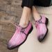 Pointed Handsome British Style Business Pink Leather Casual New Plus Size Men's Shoes, Trendy Shoes,_vogvips.com