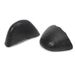 Soft PU Toe Inserts For High Heels – Cushioned Anti-Slip Half Insoles For Pointed & Round Toe Shoes (Black, Orange, Yellow)_vogvips.com