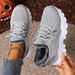 Winter Warm Anti Slip Soles Suitable For Cold Weather Outdoor Walking Sports Shoes Women Sneakers_vogvips.com