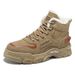 Winter Fleece-Lined High-Top Martin Boots For Men, Thick-Soled, Non-Slip, Insulated Cotton Shoes, Short Boots, Outdoor W_vogvips.com