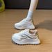 Dad Shoes Female Student Sports Running Shoes Casual Shoes Platform Height Increase_vogvips.com