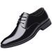 Suit Groomsmen Black Business Formal Winter Plush Student Casual Leather Men's Wedding Shoes_vogvips.com