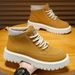 Martin Boots Men's New Autumn High Top Shoes Men's Casual Workwear Boots Trendy Boots Versatile Thick Soled Trendy Shoes_vogvips.com