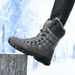 Winter Cotton Shoes Men's High-Top Velvet Thermal Men's Snow Boots Thick-Soled Men's Cotton Boots Plus Size Outdoor Casu_vogvips.com