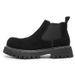 Men's Shoes Flip Fur Derby Shoes Leather Platform Lightweight High-top Shoes Fashion Casual Men's Martin Boots_vogvips.com