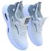 Summer Ice Silk Mesh Shoes, Casual Running Sneakers, Trendy Student Breathable Thin Men's Shoes_vogvips.com