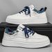 Men's 2026 New Spring Lightweight Casual Sneakers For Teenagers, Retro Versatile Sports Breathable Trendy Shoes_vogvips.com