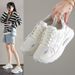 Little White Shoes Children Girls Students Leisure Sports Versatile Board Shoes Street Shooting_vogvips.com