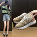 Spring And Autumn New Korean Style Breathable Dad For Female Students, Casual Shoes, Thick-Soled Height-Increasing_vogvips.com