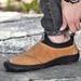 Popular Large-size Pigskin One-pedal Handmade Four-season Versatile Casual Men's Shoes_vogvips.com