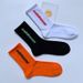 Shoe Accessories Mid Tube Socks Street Letters Ins Trend Hip Hop College Style Sports Skateboard Street Dance Socks_vogvips.com