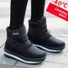 Northeast Snow Women Winter Thickened Fleece-Lined Warm Cotton Shoes For Middle-Aged And Elderly Mothers Short Boots_vogvips.com