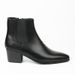 New Fashion Short Small Square Head Top Heel Men's Boots Height Boosting High Heels Men_vogvips.com